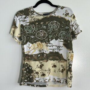 Y2k Green w Sequin Embroidery top - Sonoma Life+Style